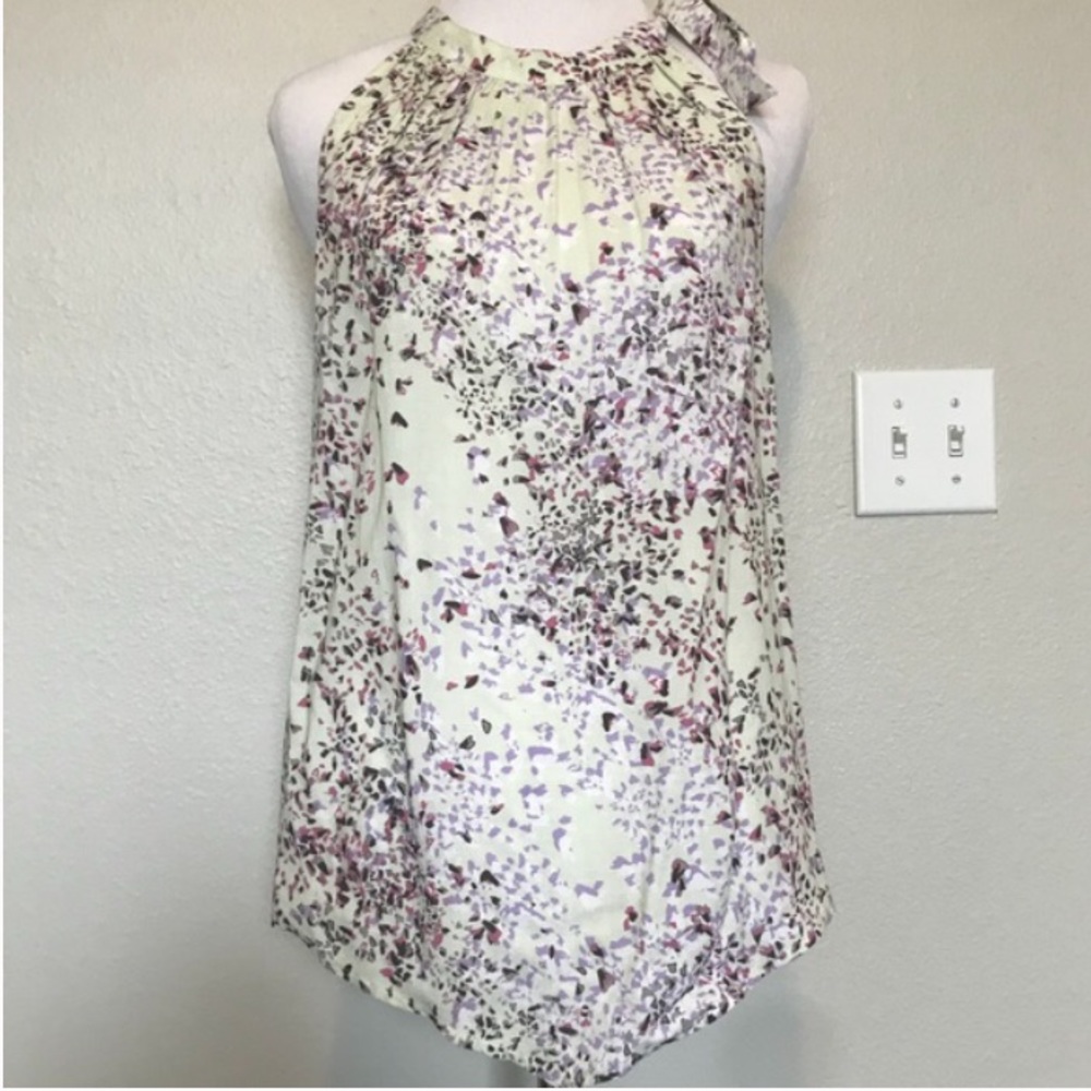 15th & Union Floral Blouse Tank Top